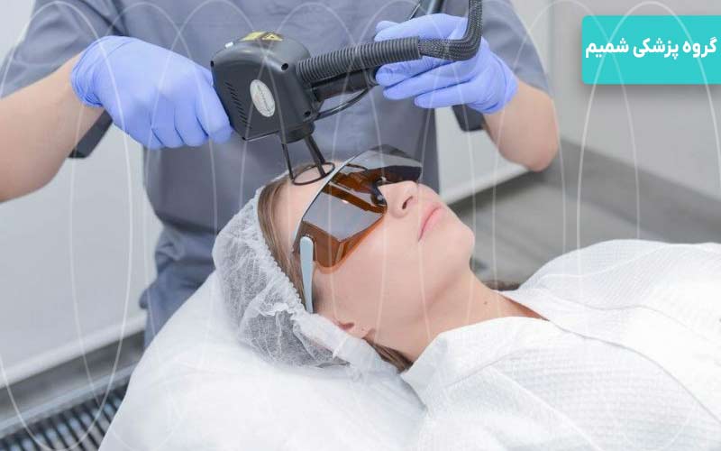 لیزر صورت و گردن در بانوان گوهردشت و کرج 