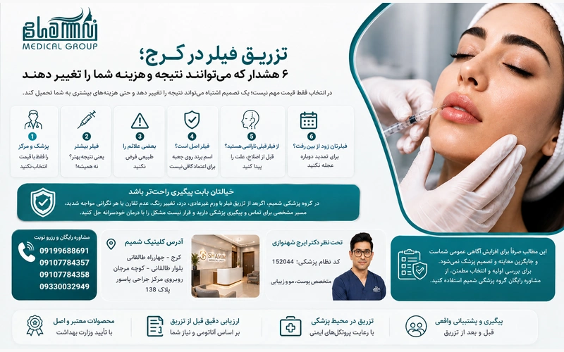 تزریق فیلر در کرج